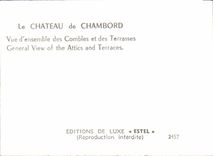 CPM Le Chateau De Chambord Vue d'Ensemble Des Combles Et Des Terrasses