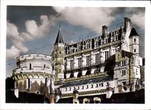 CPM Le Chateau d'Amboise La tour Des Minimes Et Le Logis Du Roi