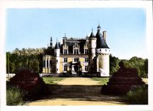 MODERN CARD the Castle De Chenonceaux