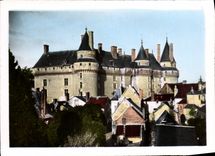 CPM Le Chateau De Langeais La Facade Sur La Ville