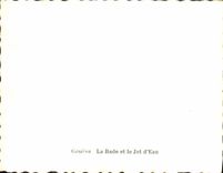 CPM Geneve La Rade Et Le Jet D'Eau