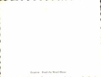 CPM Geneve Pont Du Mont Blanc