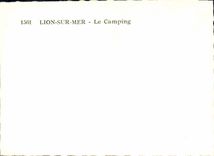 CPM Lion Sur Mer Le Camping