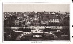 POSTAL MODERNA la calle de París Le Havre