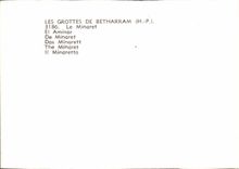 CPM Les Grottes De Betharram Le Minaret
