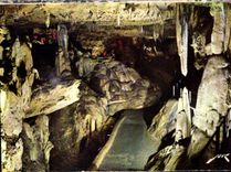 MODERN CARD the Caves De Betharram the Pillar of Hercules