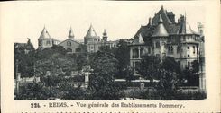 CPM Reims Vue Generale Des Etablisements Pommery