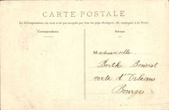 VINTAGE POSTCARD Croisic Seen from Of the Mount Spirit