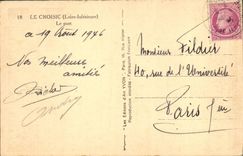 VINTAGE POSTCARD Croisic the Port Boats