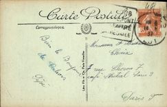 VINTAGE POSTCARD Cahors Monument Clement Marot