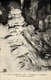 VINTAGE POSTCARD Well De Padirac Lime Carbonate Stalagmiles And Cascades