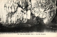 CPA Puits De Padirac Lac Des Bouquets