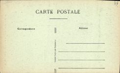 VINTAGE POSTCARD Interior Croisic Of the Church