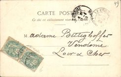 VINTAGE POSTCARD Croisic the Great Dimension Details Of Rocks