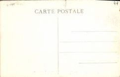 Puerta norteña de Croisic de la POSTAL de la VENDIMIA de la iglesia Notre Dame De Pitie