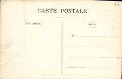 VINTAGE POSTCARD Dimensions Of the English Channel Strong gale