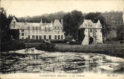 VINTAGE POSTCARD Nacquville the Castle