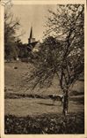 CPA La Douce France Normandie Paysage De La Suisse Normande Vache