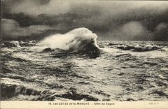 VINTAGE POSTCARD Dimensions Of the English Channel Effect Vagueness