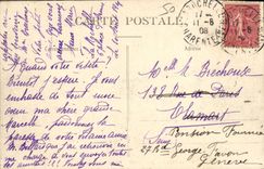 VINTAGE POSTCARD Dimensions Of the English Channel Sunken By Heavy weather Boats