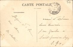 CPA Les Cotes De La Manche Effet De Vague