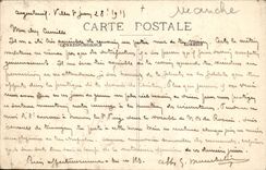 VINTAGE POSTCARD Abbey Of Lucerne the Perron