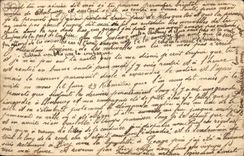 VINTAGE POSTCARD Tourlaville Frontage Of the Castle