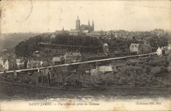 VINTAGE POSTCARD Holy James View taken of the castle
