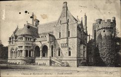 VINTAGE POSTCARD Castle of Martinvast Eastern Frontage