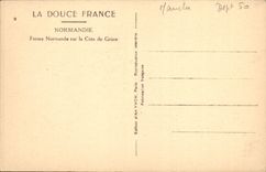 CPA Ferme normande sur la Cote de Grace