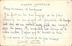 VINTAGE POSTCARD Pontaubault Selune and the Bridge of Hilaire Saint