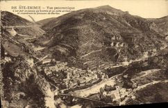 VINTAGE POSTCARD co. Enimie Panoramic View