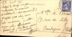 VINTAGE POSTCARD Gorges of the Tarn Circus of the Balsams