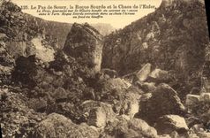CPA Le pas de Soucy La Roque Sourde et le chaos de l'enfer