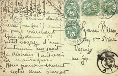 VINTAGE POSTCARD Gorges of the Tarn the Vase of Separate