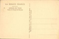 CPA Gorges Du Tarn Entree du Cirque des Beaumes