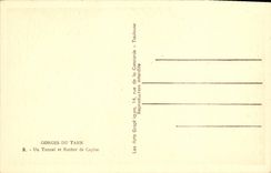 VINTAGE POSTCARD Gorges of the Tarn a Tunnel and Rock of Capluc