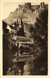 VINTAGE POSTCARD Gorges of the Tarn Florac the Old Castle