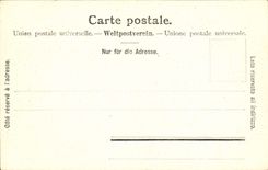 VINTAGE POSTCARD Lauferbrunnen Der Staubbach