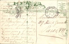 VINTAGE POSTCARD Winchelsea tombs in Winchelsea church