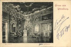 VINTAGE POSTCARD Gruss Aus Wiirzburg