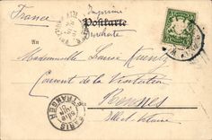 VINTAGE POSTCARD Gruss Aus Wiirzburg