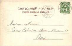 VINTAGE POSTCARD Aosta My has Vittorio Emanuel II