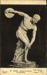 CPA Rome Musee du Vatican Le Discobole