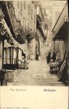 VINTAGE POSTCARD Bellagio Via Serbelloni