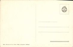 VINTAGE POSTCARD Amalfi Hotel Convento Cappuccini Pergolato