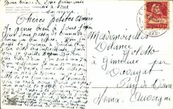 VINTAGE POSTCARD the Bernese Alps