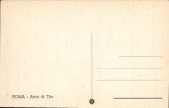 CPA Roma Arco Di Tito