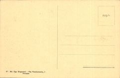 Del Podesta de Firenze Cortile del Palazzo de la POSTAL de la VENDIMIA