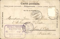 VINTAGE POSTCARD Gruss Aus Of Bergen Cows